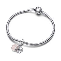 Charm Pandora Donna Pandora Moments in Argento Zirconia 792245C01 - 792245C01